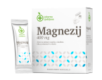 Magnezij 400 mg, zrnca za pripravo napitka s sladilom, 20 vrečk