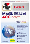 Doppelherz System Magnezij 400 Depot s počasnim sproščanjem, 30 tablet