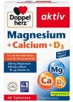 Doppelherz Aktiv Magnezij + Kalcij + D3, 40 tablet