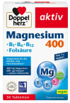 Doppelherz Aktiv Magnezij 400 + B1 + B6 + B12 + folna kislina, 30 tablet