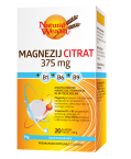 Natural Wealth Magnezij citrat 375 mg + B1 + B6 + B9, 20 šumečih tablet