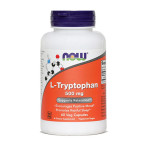 NOW L-Triptofan 500 mg, 60 kapsul
