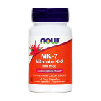 NOW Vitamin K-2 (MK-7) 100 µg, 60 kapsul
