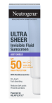 Neutrogena Ultra Sheer nevidni vlažilni fluid za zaščito pred soncem age shield - ZF 50, 50 ml