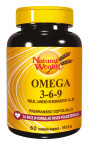Natural Wealth Omega 3-6-9, 60 mehkih kapsul