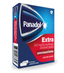 Panadol Extra 500 mg/65 mg, 12 filmsko obloženih tablet