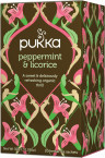 Pukka Peppermint & Licorice, ekološki čaj, 20 vrečk