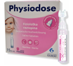 Physiodose, fiziološka raztopina, 15 x 5 ml