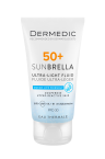 Dermedic Sunbrella izjemno lahek fluid za kuperozno in hiperaktivno kožo - ZF 50+, 40 ml
