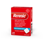 Rennie 680 mg/80 mg, 24 žvečljivih tablet