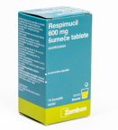 Respimucil 600 mg, 10 šumečih tablet