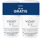 Vichy Deo roll-on dezodorant za zelo občutljivo in depilirano kožo, 2 x 50 ml