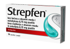 Strepfen brez sladkorja z okusom medu in evkalipta 8,75 mg, 16 pastil