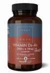 Terranova Vitamin D3 2.000 I.E. + Vitamin K2 100 µg Kompleks, 100 kapsul