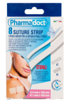 Pharmadoct Trak za zapiranje ran veliki sterilen,  8 trakov