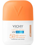 Vichy Capital Soleil UV Aqua tonirani vlažilni fluid light - ZF 50, 50 ml