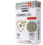 Swiss Energy Vitamin C 500 + Cink, 30 kapsul s podaljšanim sproščanjem