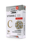 Swiss Energy Vitamin C 500, 30 kapsul s podaljšanim sproščanjem