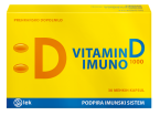Vitamin D imuno forte 1000, 30 mehkih kapsul