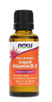 NOW Tekoči Vitamin D-3 ekstra močan 1.000 I.E., 30 ml