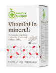 Vitamini in minerali, 30 tablet
