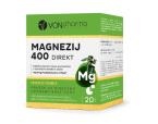 Vonpharma Magnezij 400 direkt, 20 vrečk