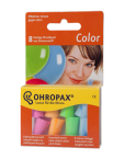 Ohropax Colorplux, barvni ušesni čepki - 4 pari