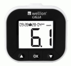 Wellion Calla Light, merilnik glukoze v krvi - bel, 1 merilnik 