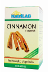 Nutrilab Cinnamon, 60 kapsul 1+1 GRATIS 