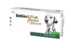 Dehinel Plus Flavour, tablete za pse, 4 tablete