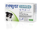 Fypryst Combo 134 mg/120,6 mg, kožni nanos - za srednje velike pse, 3 pipete