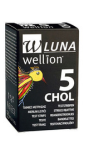 Wellion Luna Duo, 5 merilnih lističev za holesterol