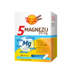 Natural Wealth 5 Magnezij 375 mg, 60 kapsul