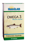 Nutrilab Omega 3 500 mg, 60 kapsul