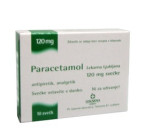 Paracetamol Lekarna Ljubljana 120 mg, svečke za otroke, 10 svečk