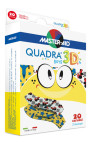 Master Aid Quadra 3D Boys, 20 obližev za dečke
