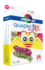 Master Aid Quadra 3D Girls, 20 obližev za deklice