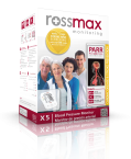 Rossmax X5 merilnik krvnega tlaka, 1 merilnik