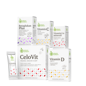 Izbrana prehranska dopolnila Lekarna Ljubljana -20 %