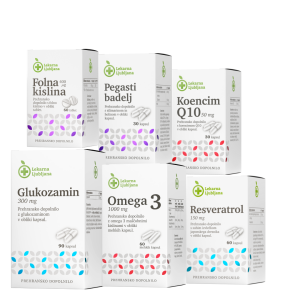 Izbrana prehranska dopolnila Lekarna Ljubljana -20 %
