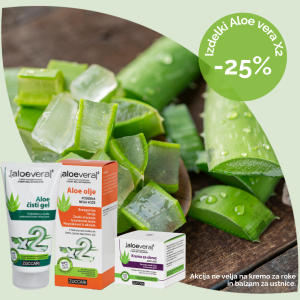 Aloe Vera X2 izdelki -25 %