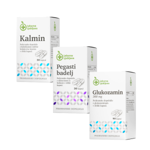 Izbrana prehranska dopolnila Lekarne Ljubljana -20 %