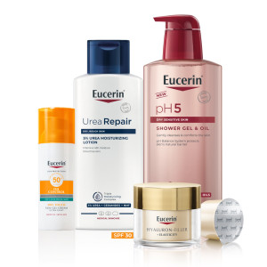 Eucerin izdelki: ob nakupu 2 kosov -20 %, ob nakupu 3 kosov -30 %