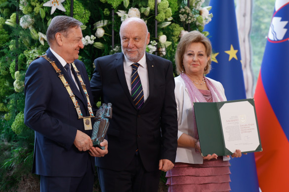 Župan Mestne občine Ljubljana g. Zorana Janković in direktor Ljubhospica dr. Marjan Sedej Župan Mestne občine Ljubljana g. Zorana Janković in direktor Ljubhospica dr. Marjan Sedej