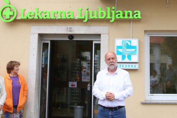 Nagovor direktorja Lekarne Ljubljana dr. Marjana Sedeja