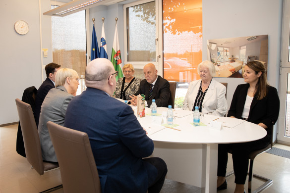 Obisk predsednice Republike Slovenije v Hiši Ljubhospic