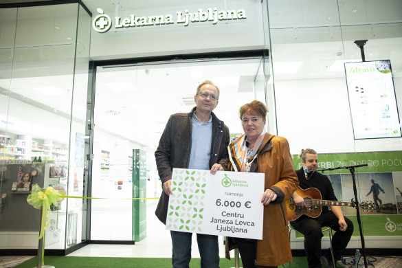 Donacija Centru Janeza Levca Ljubljana