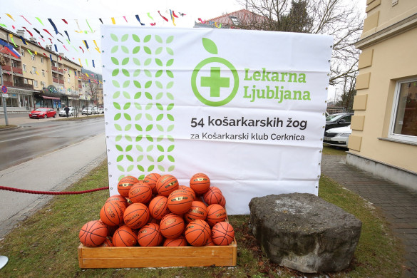 Donacija Košarkarskemu klubu Cerknica