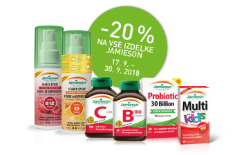 Akcijska ponudba izdelkov Jamieson