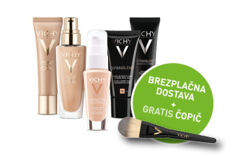 Brezplačna dostava ob nakupu Vichy pudra + darilo